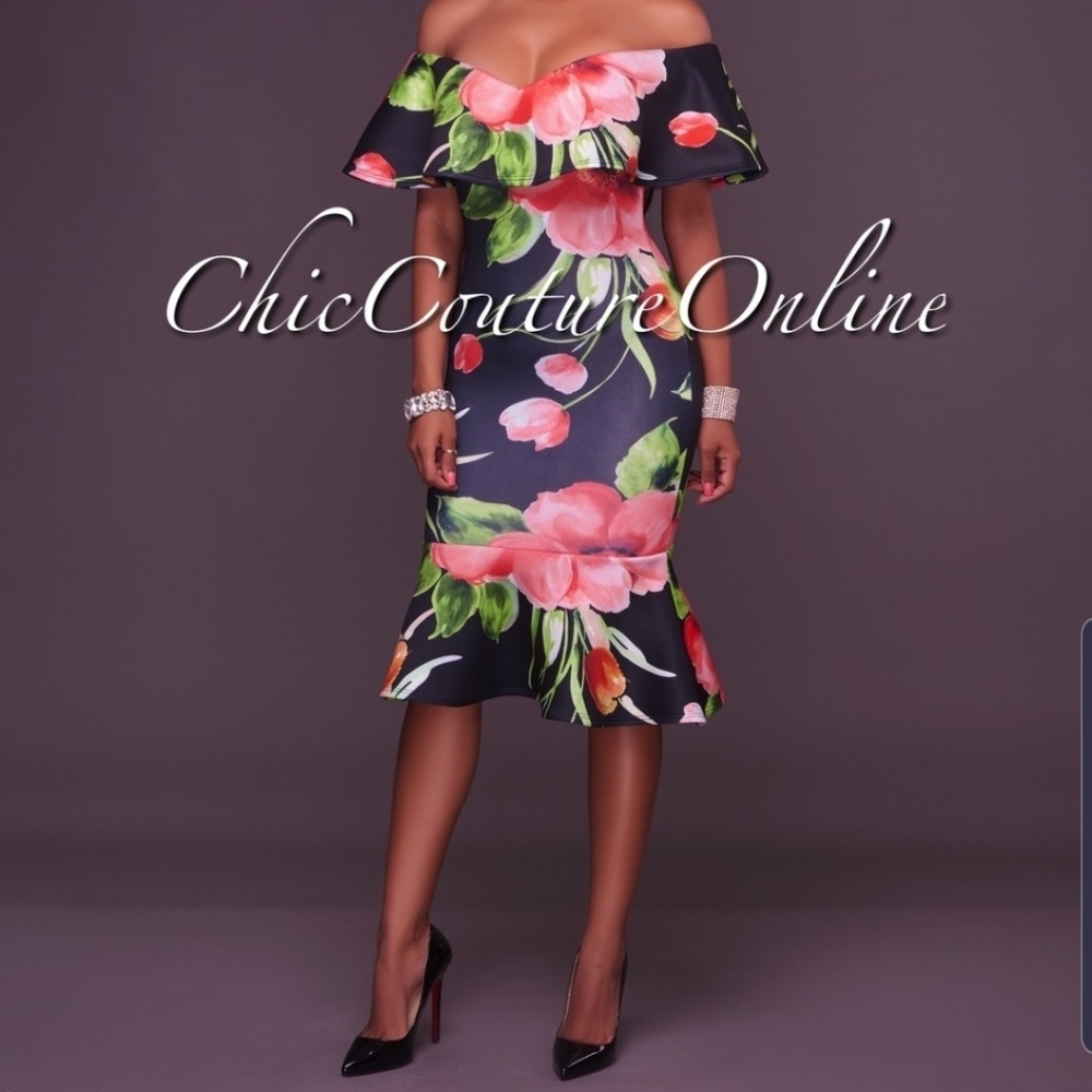 Floral dress worn once